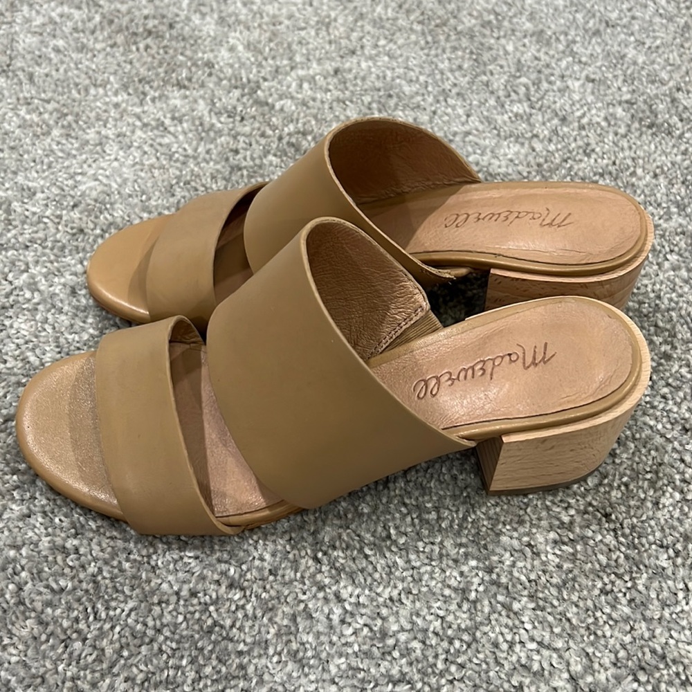 Madewell nude mules